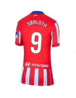 Atletico Madrid Alexander Sorloth #9 Domácí Dres pro Dámské 2024-25 Krátký Rukáv